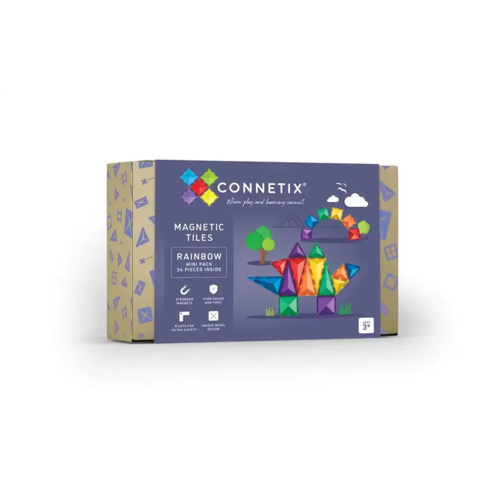 Connetix Tiles Connetix Rainbow Mini Pack 24 pc