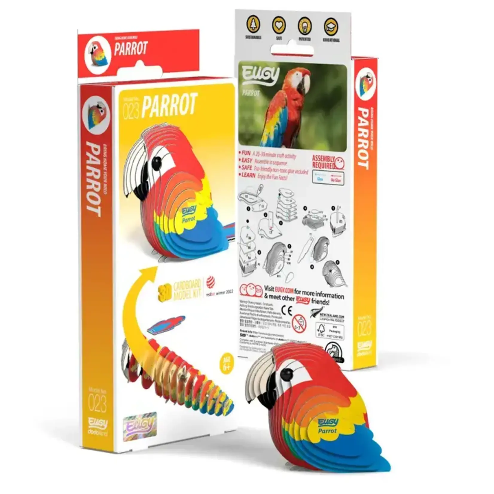 Safari Ltd Eugy - Parrot 3D Puzzle