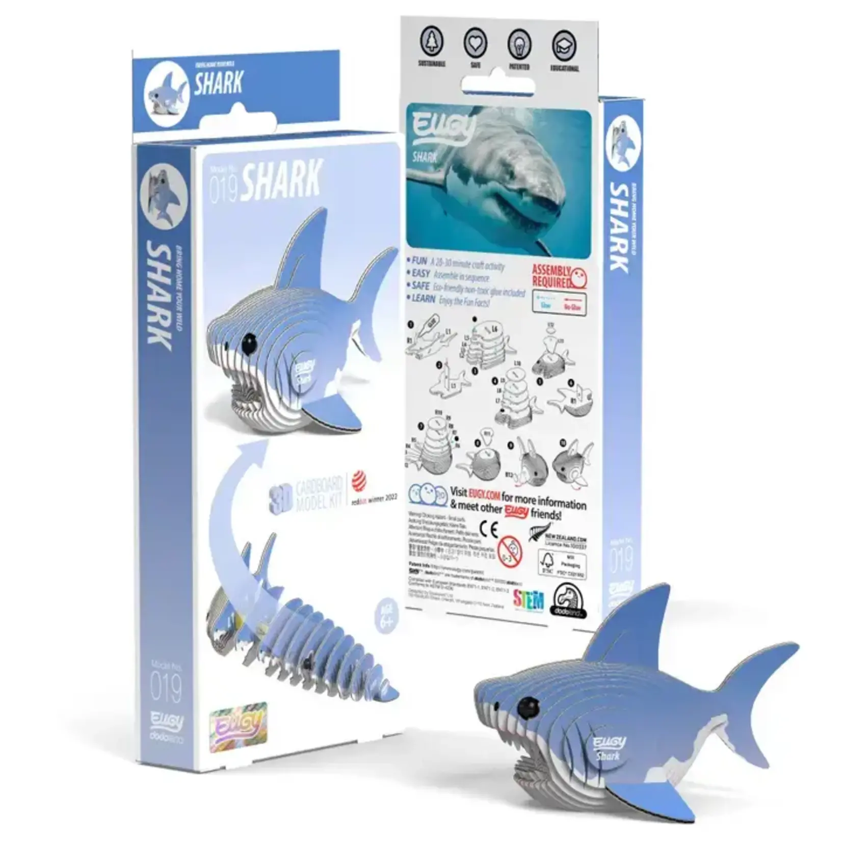 Safari Ltd Eugy - Shark 3D Puzzle