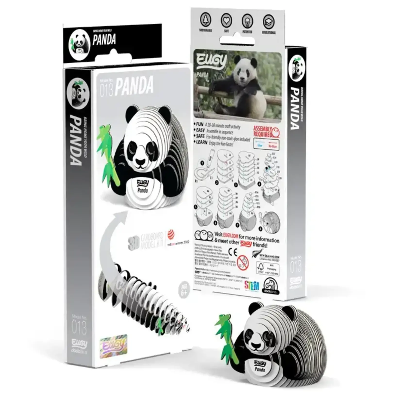 Safari Ltd Eugy - Panda 3D Puzzle