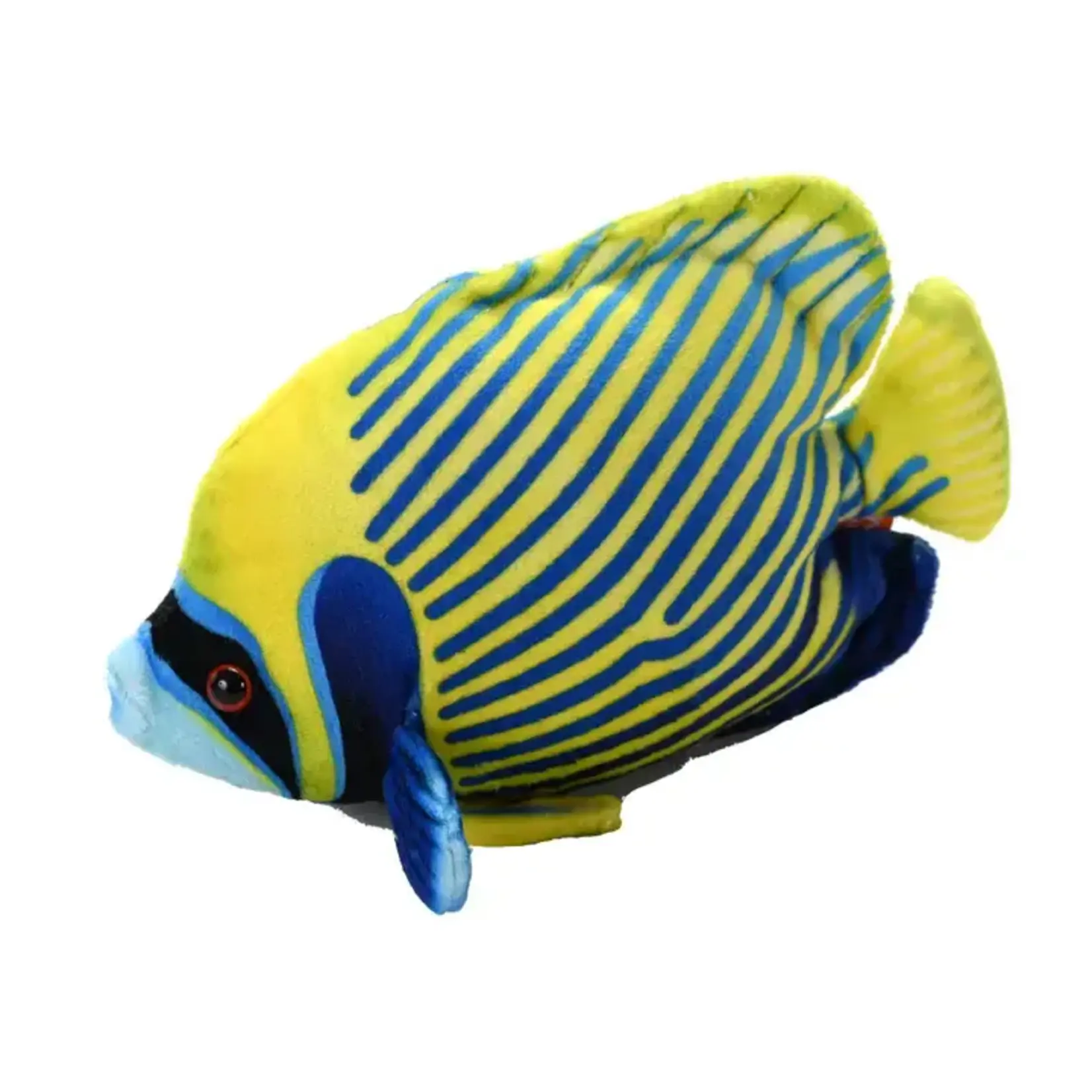Wild Republic Coral Reef Emperor Angelfish Stuffed Animal 6"