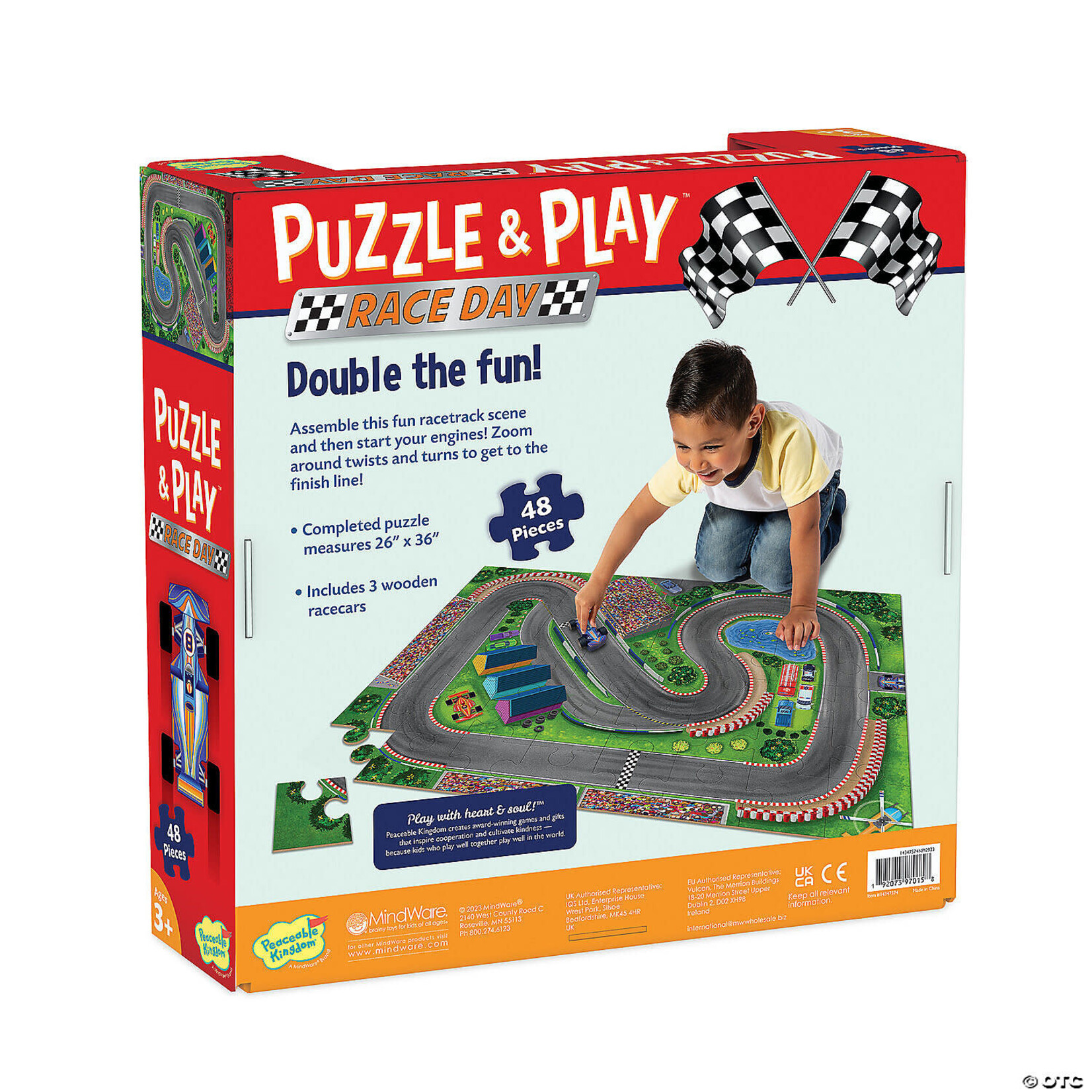 Mindware Puzzle And Play: Race Day