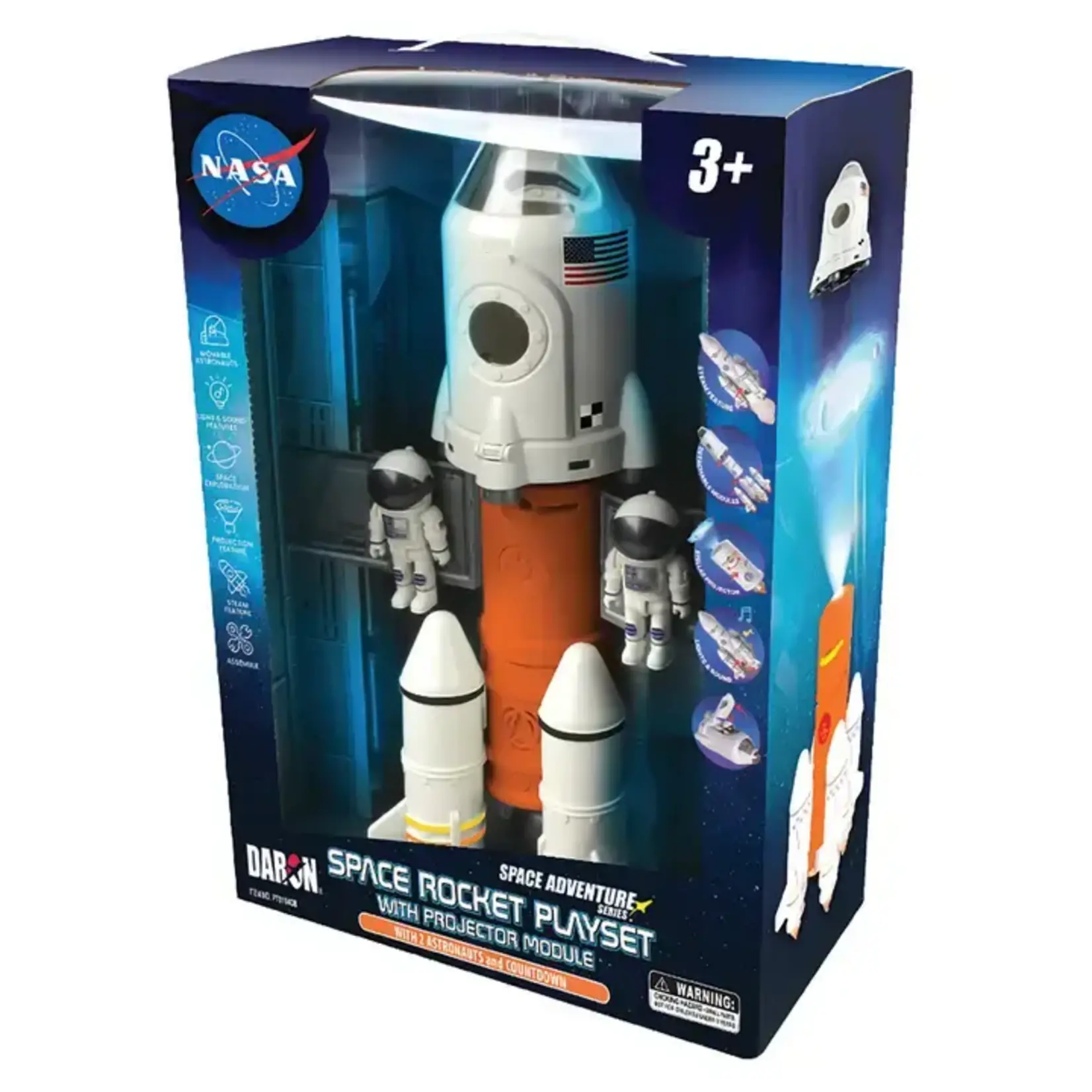Daron Worldwide Trading Space Adventure Rocket Set