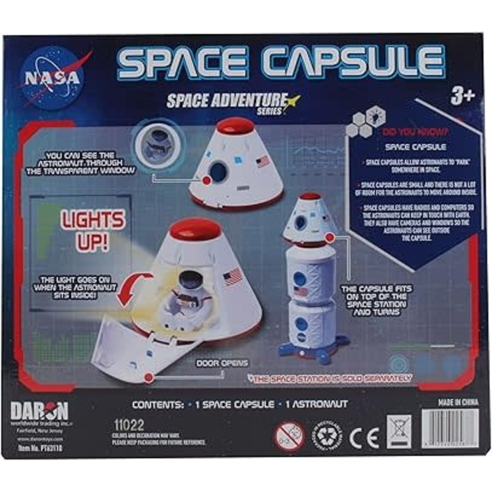 Daron Worldwide Trading Space Adventure Space Capsule