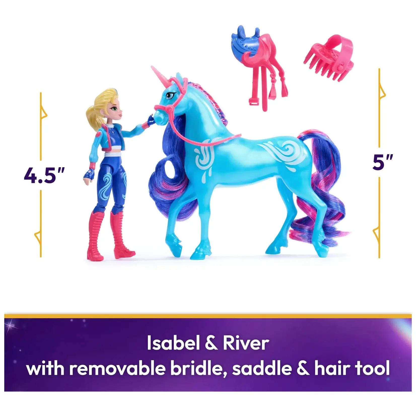 Spin Master Unicorn Academy Isabelle and River