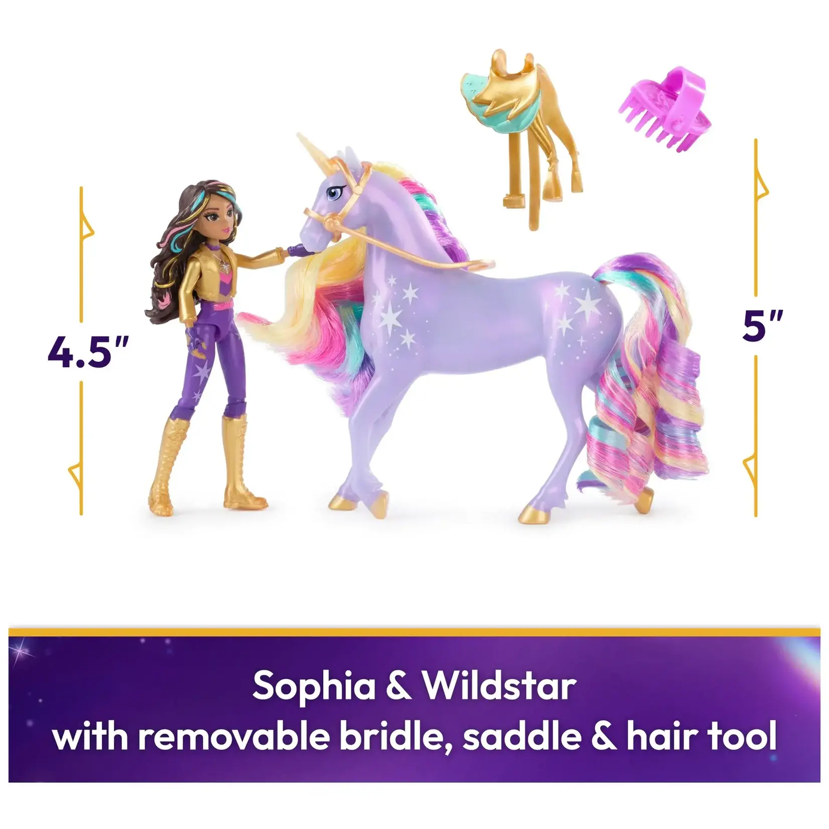 Spin Master Unicorn Academy Sophia and Wildstar Set