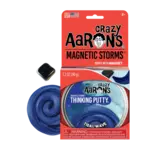 Crazy Aaron's Thinking Putty Tidal Wave Magnetic Thinking Putty Tin