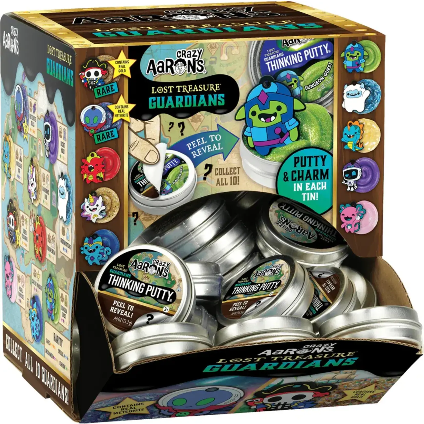 Crazy Aaron's Thinking Putty 2" Mini Putty - Lost Treasure Guardians