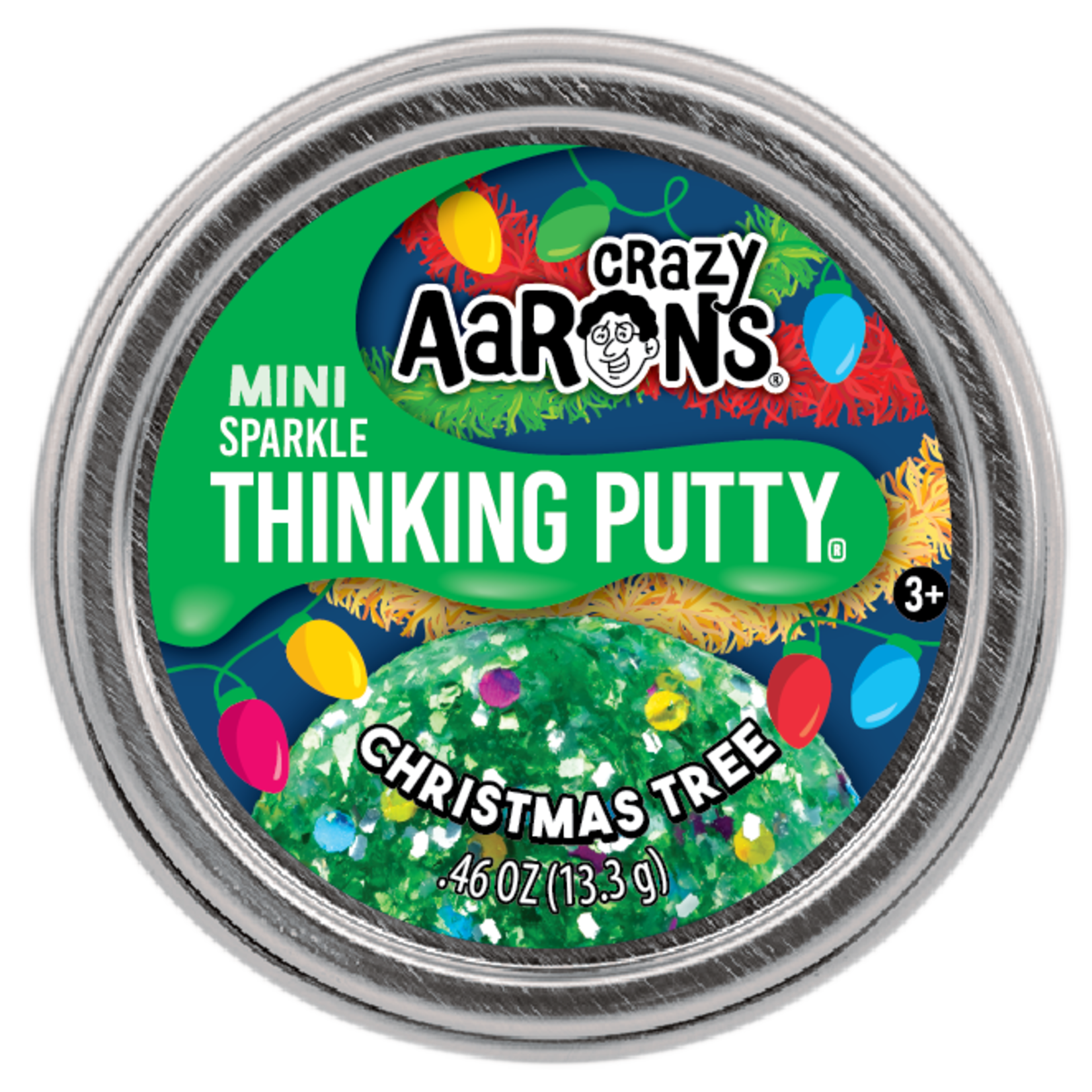 Crazy Aaron's Thinking Putty 2" Mini Putty Holiday Christmas Assortment
