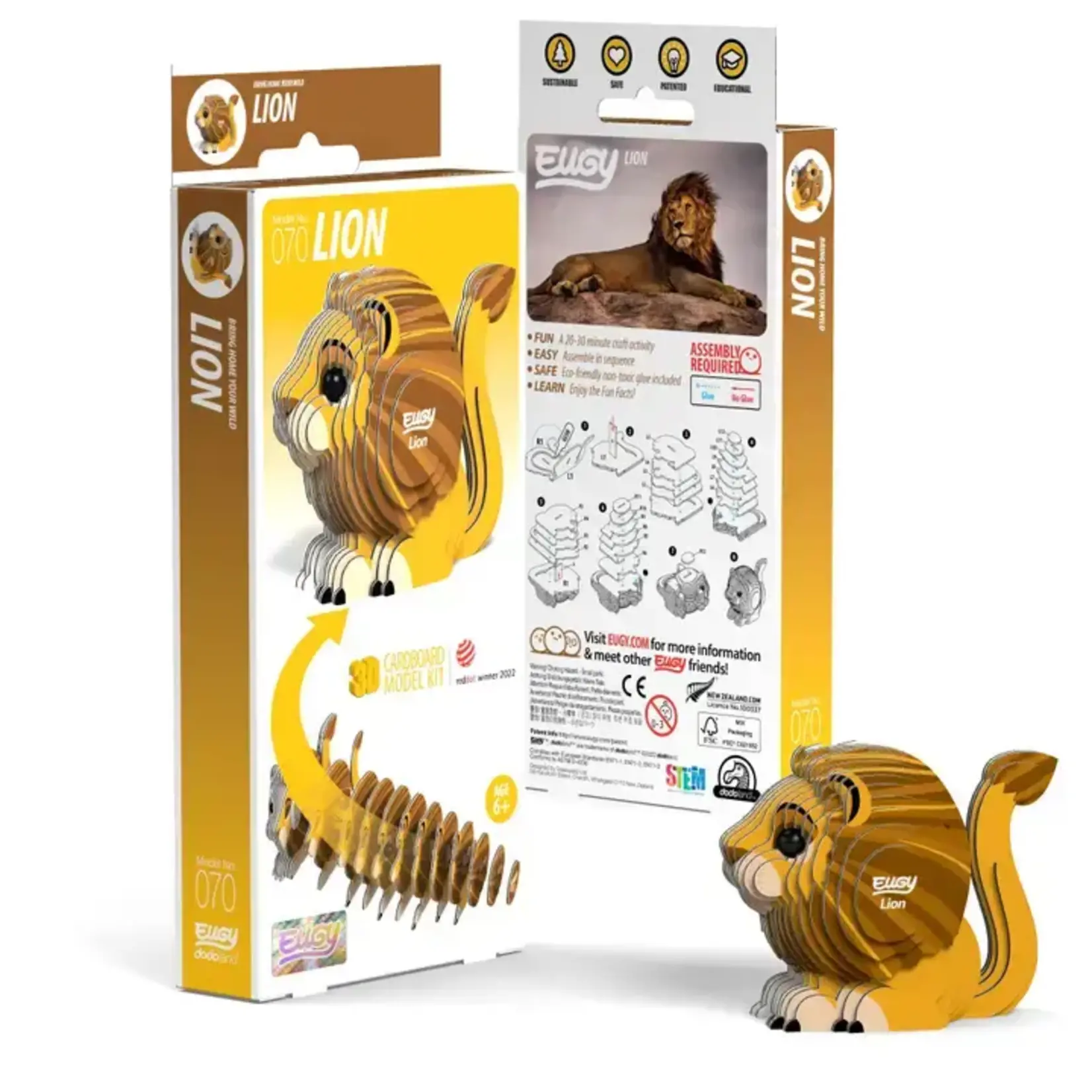 Safari Ltd Eugy - Lion 3D Puzzle