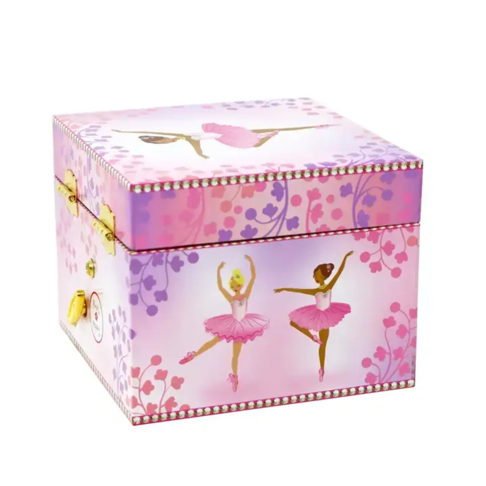 Pink Poppy Ballerina Boutique Musical Jewelry Box - Small