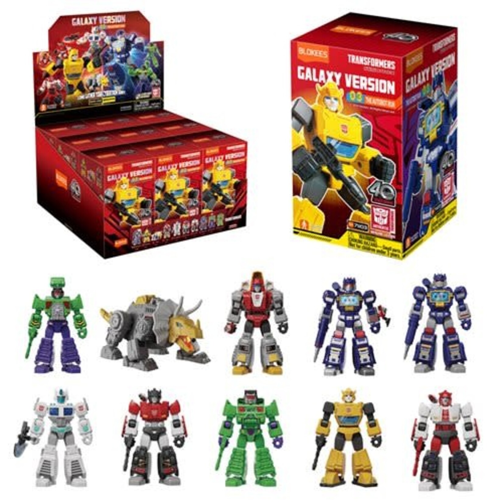 Blokees Transformers Galaxy Version 03 - The Autobot Run