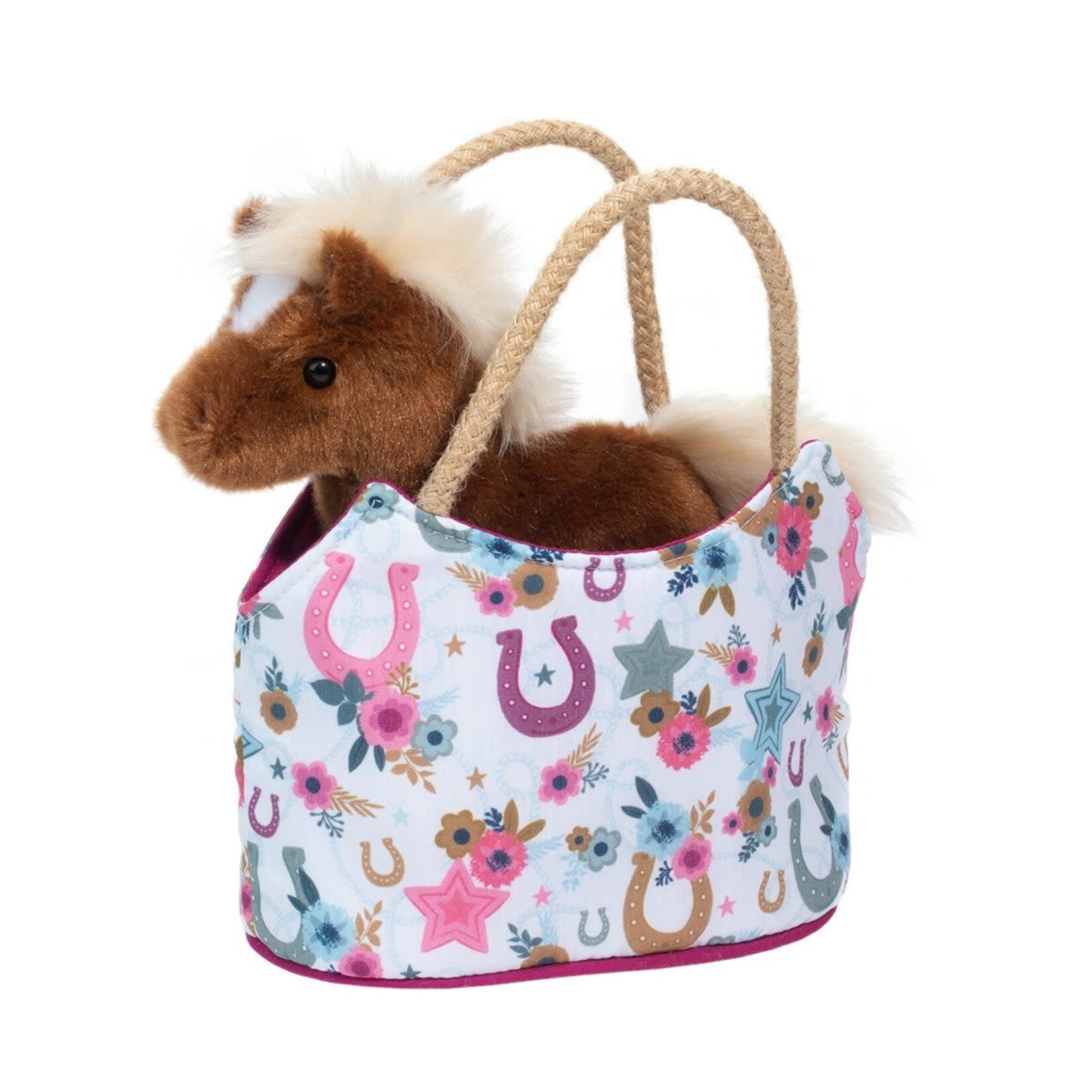 Douglas Toys Boho Horseshoe Sak w Horse