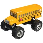 Toysmith Die-Cast Pullback Monster School Bus