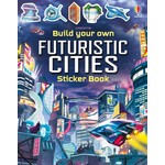 Usborne Build Your Own Futuristic Cities Sticker Book