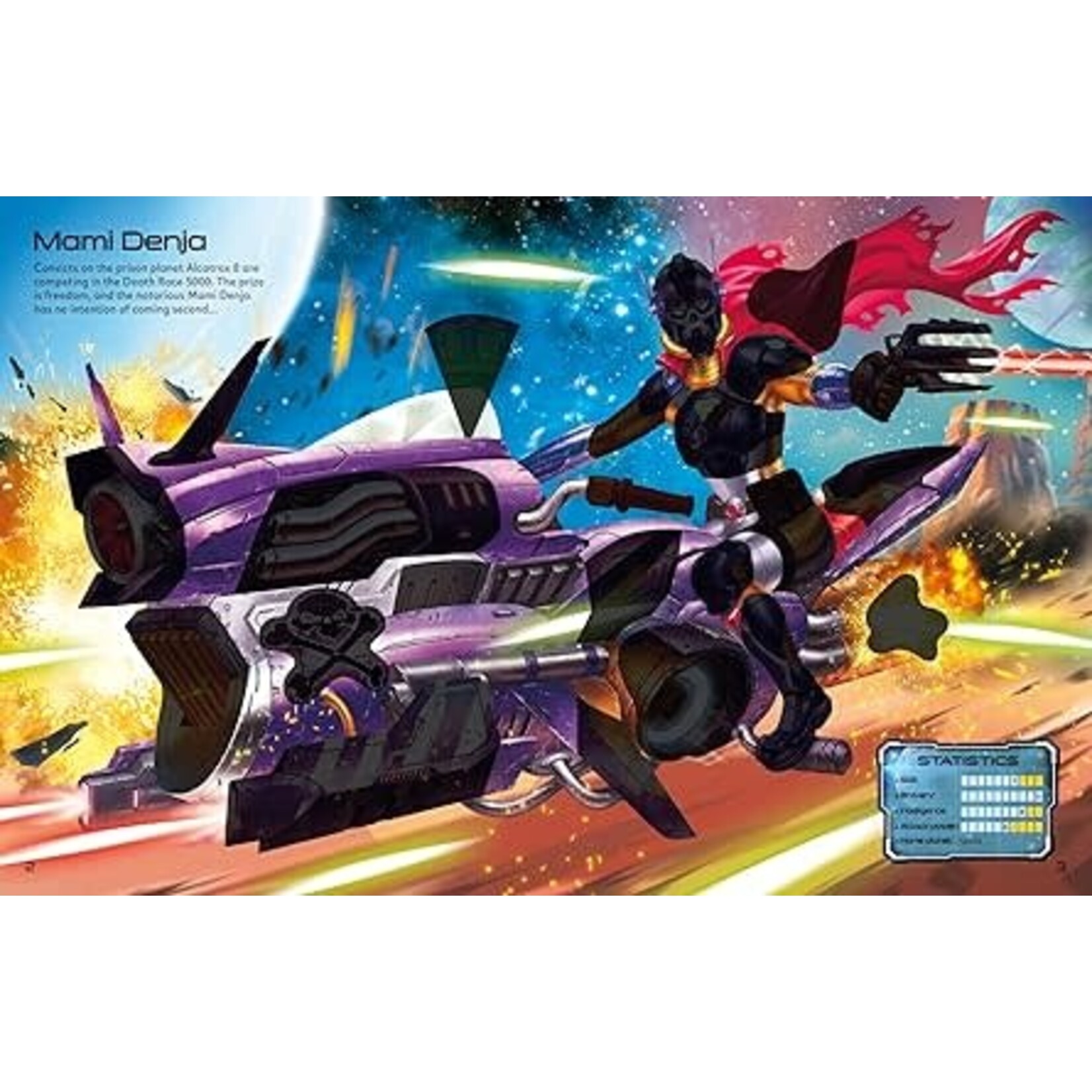 Usborne Build Your Own Space Warriors Sticker Book