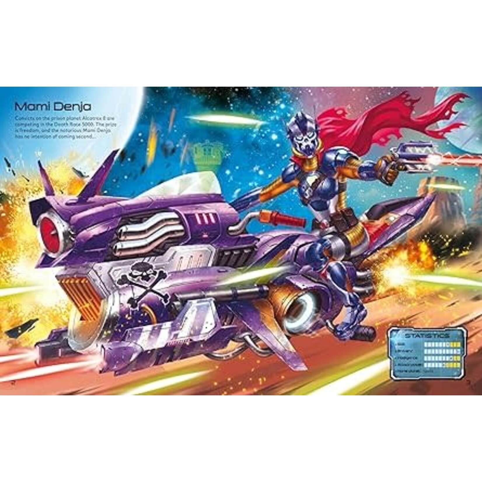 Usborne Build Your Own Space Warriors Sticker Book