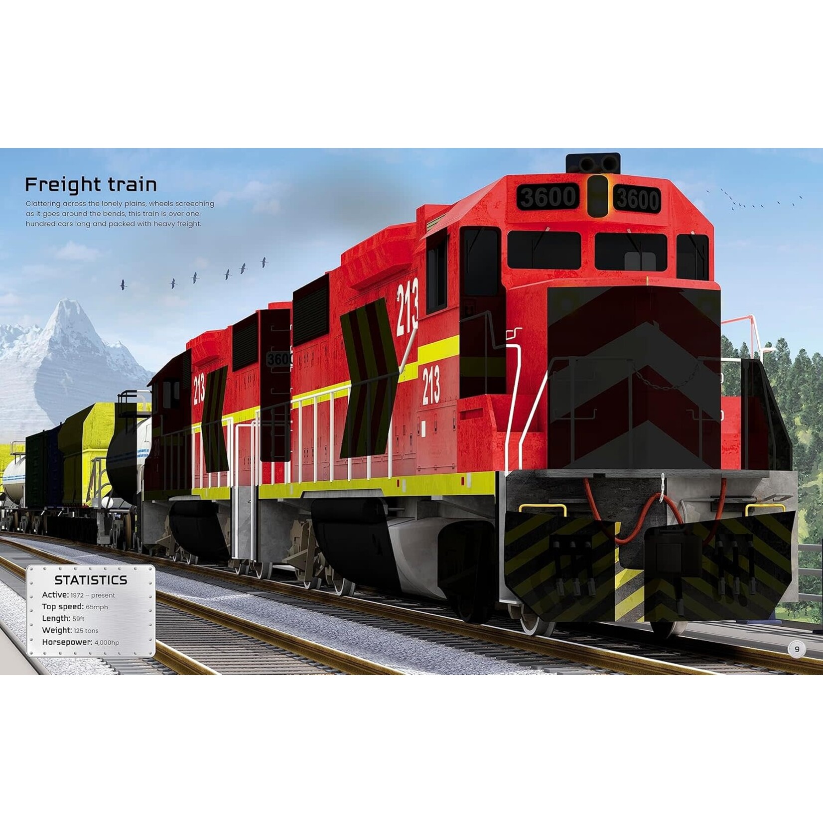 Usborne Build Your Own Trains Sticker Book