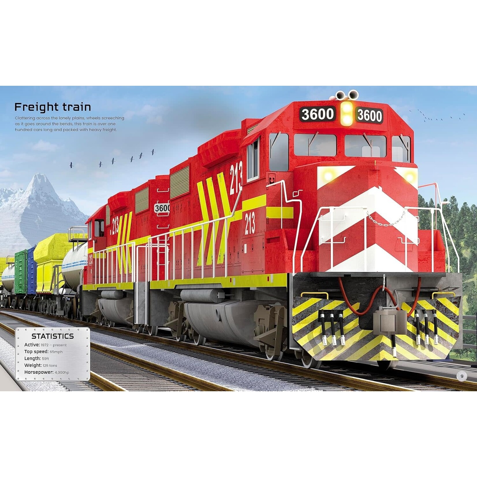 Usborne Build Your Own Trains Sticker Book