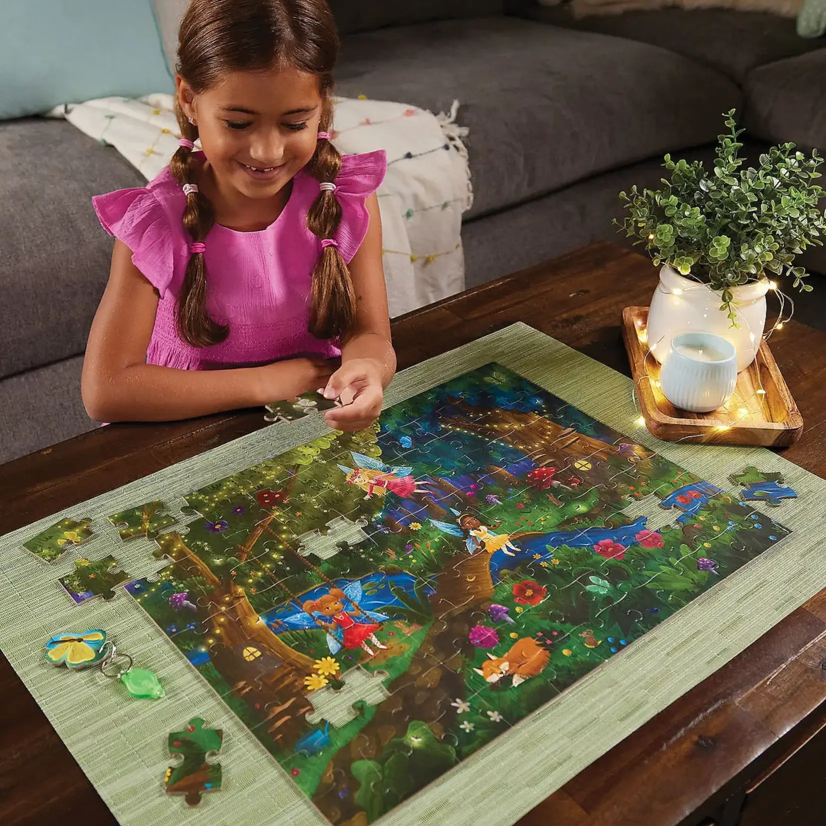 Mindware Seek and Find Twilight Fairies Glow Puzzle