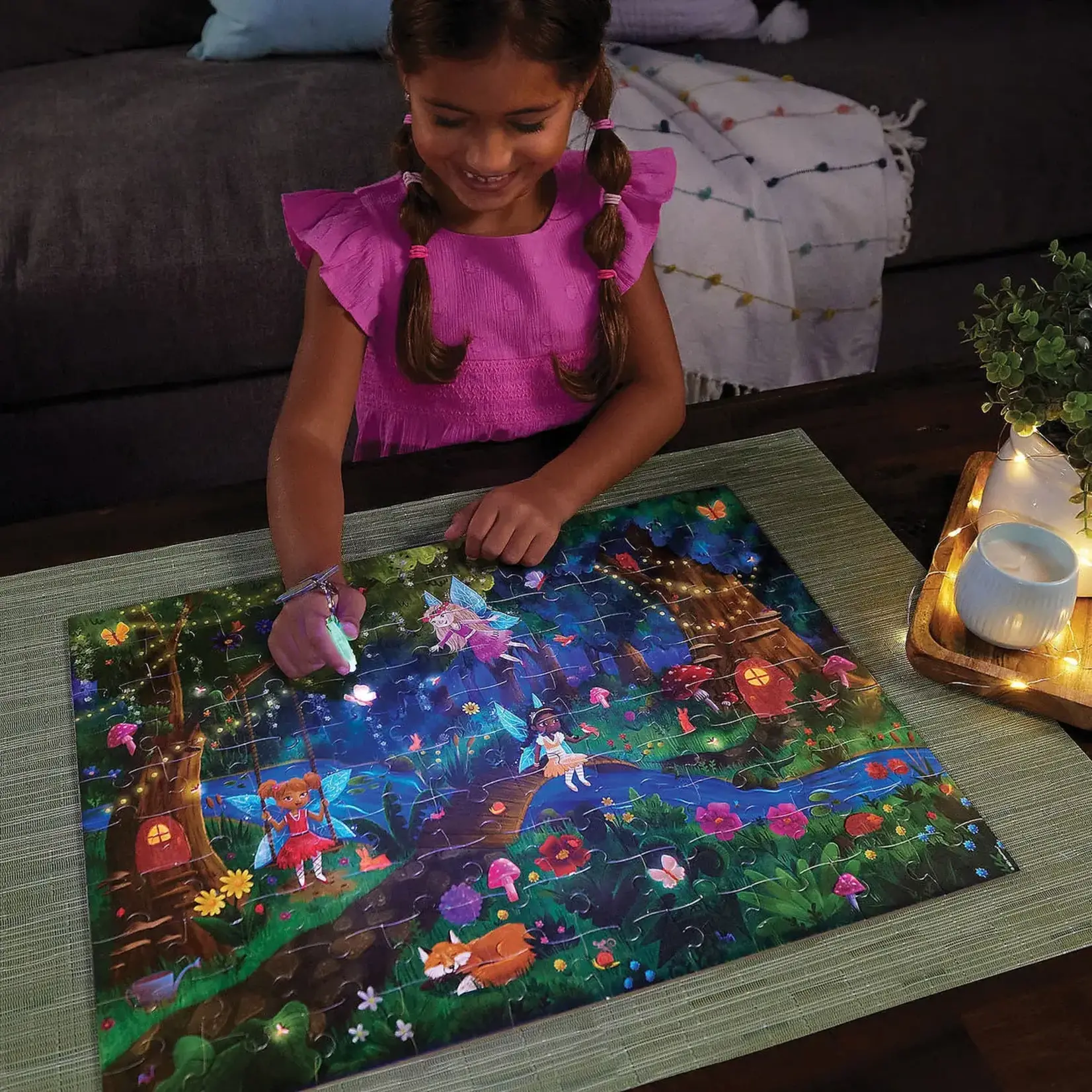 Mindware Seek and Find Twilight Fairies Glow Puzzle