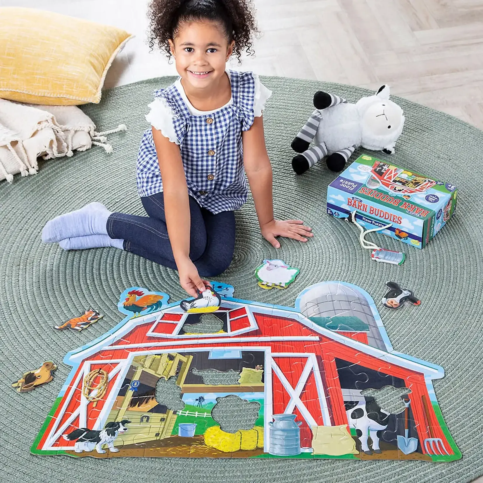 Mindware Floor Puzzle Barn Buddies