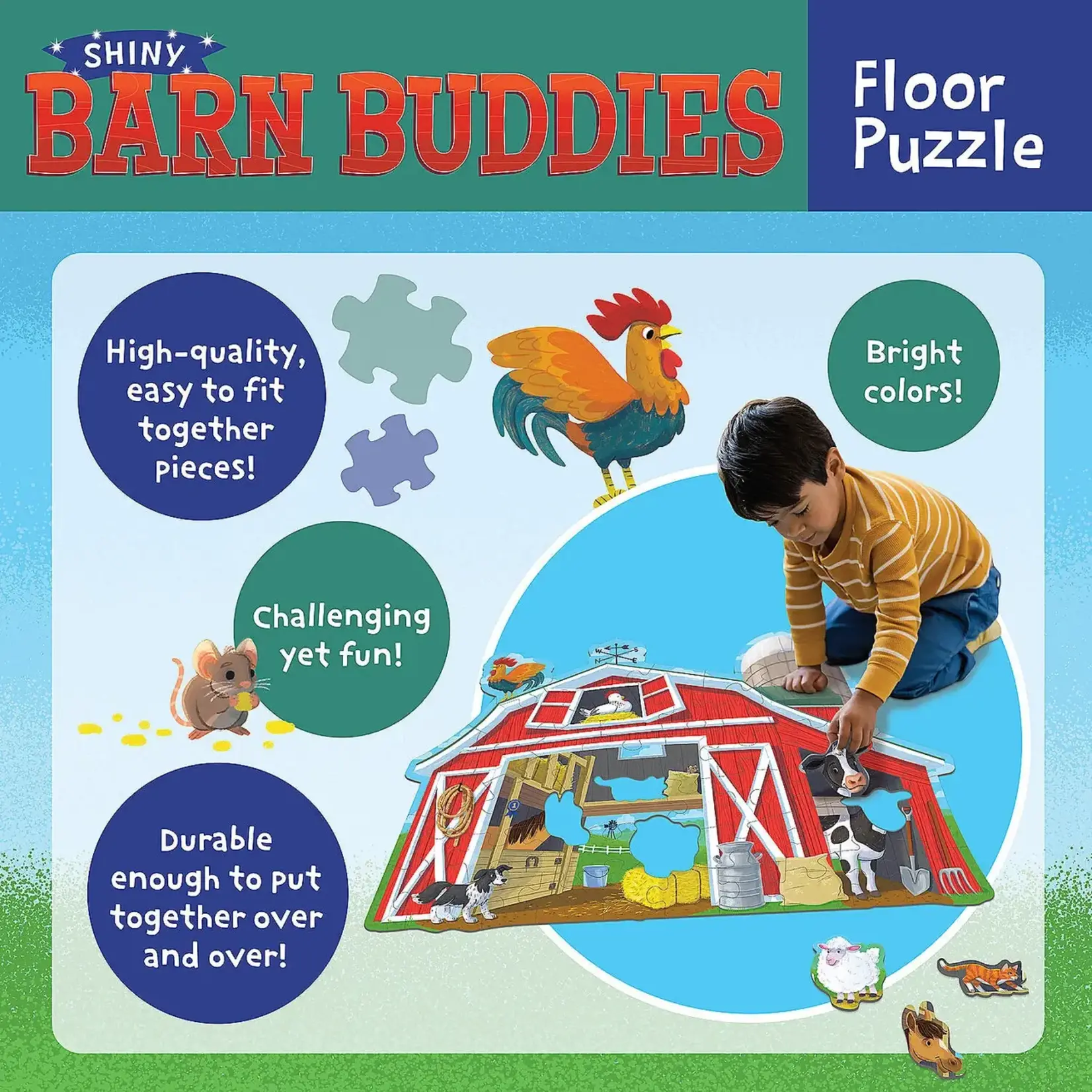 Mindware Floor Puzzle Barn Buddies
