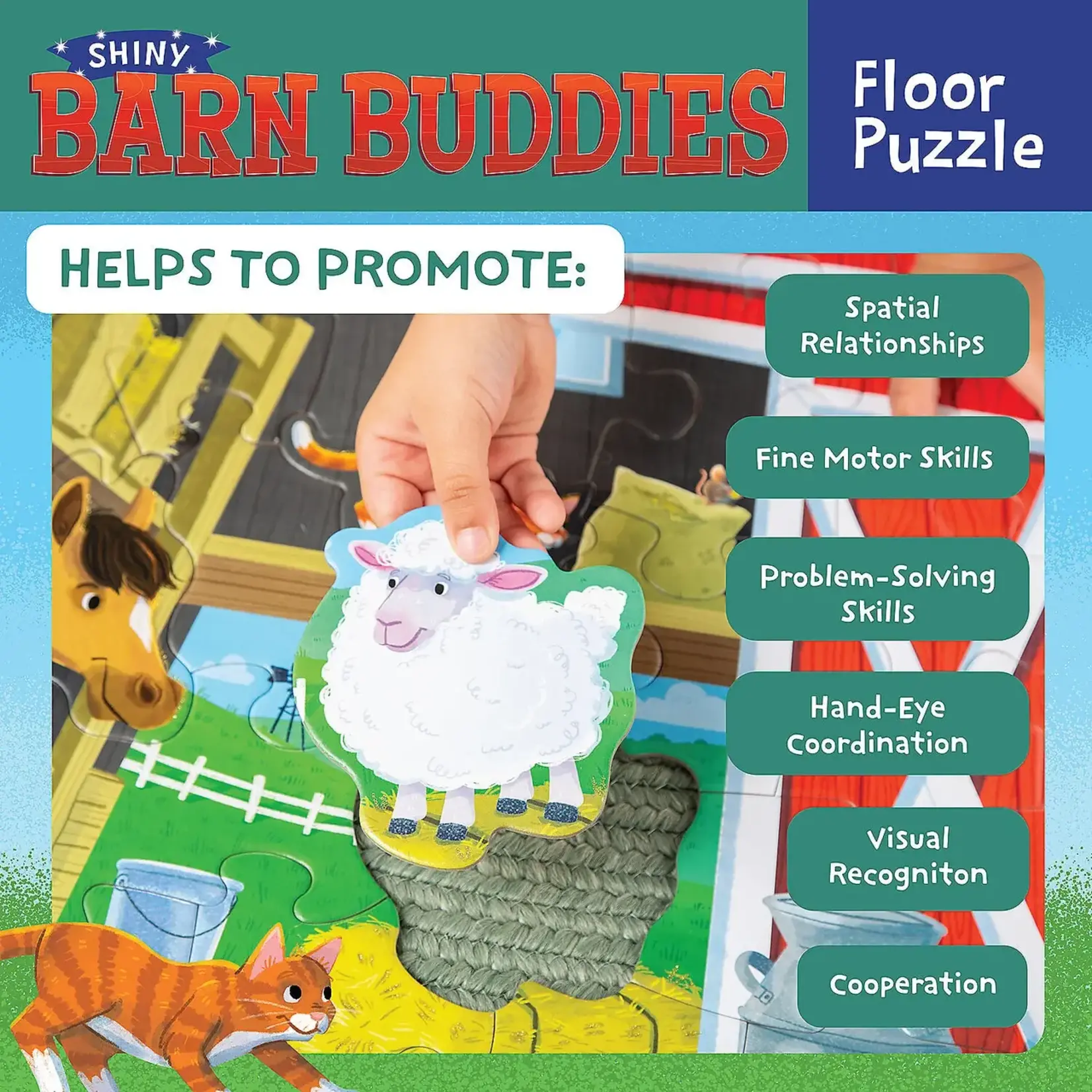 Mindware Floor Puzzle Barn Buddies