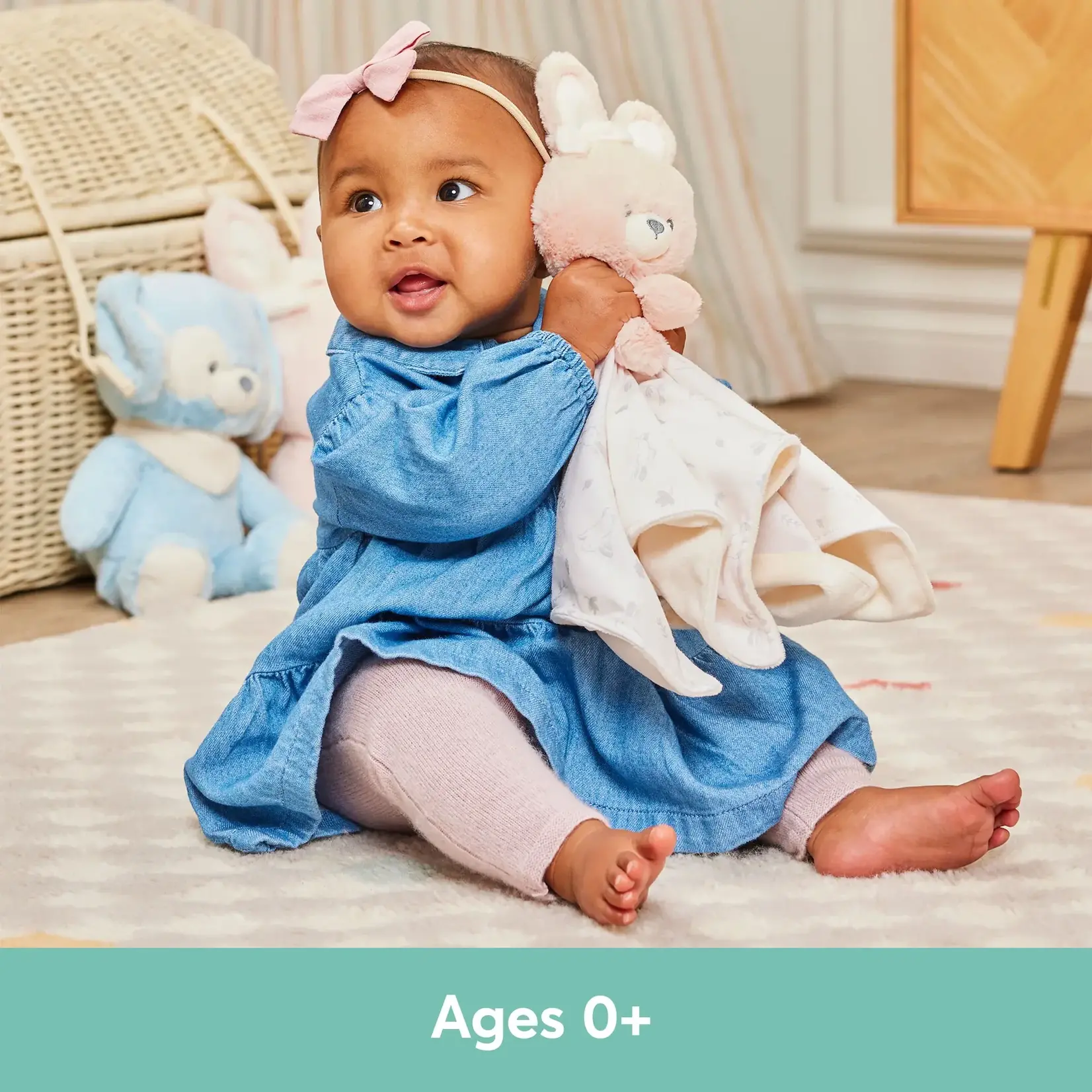 Rosie 100% Recycled Bunny Lovey