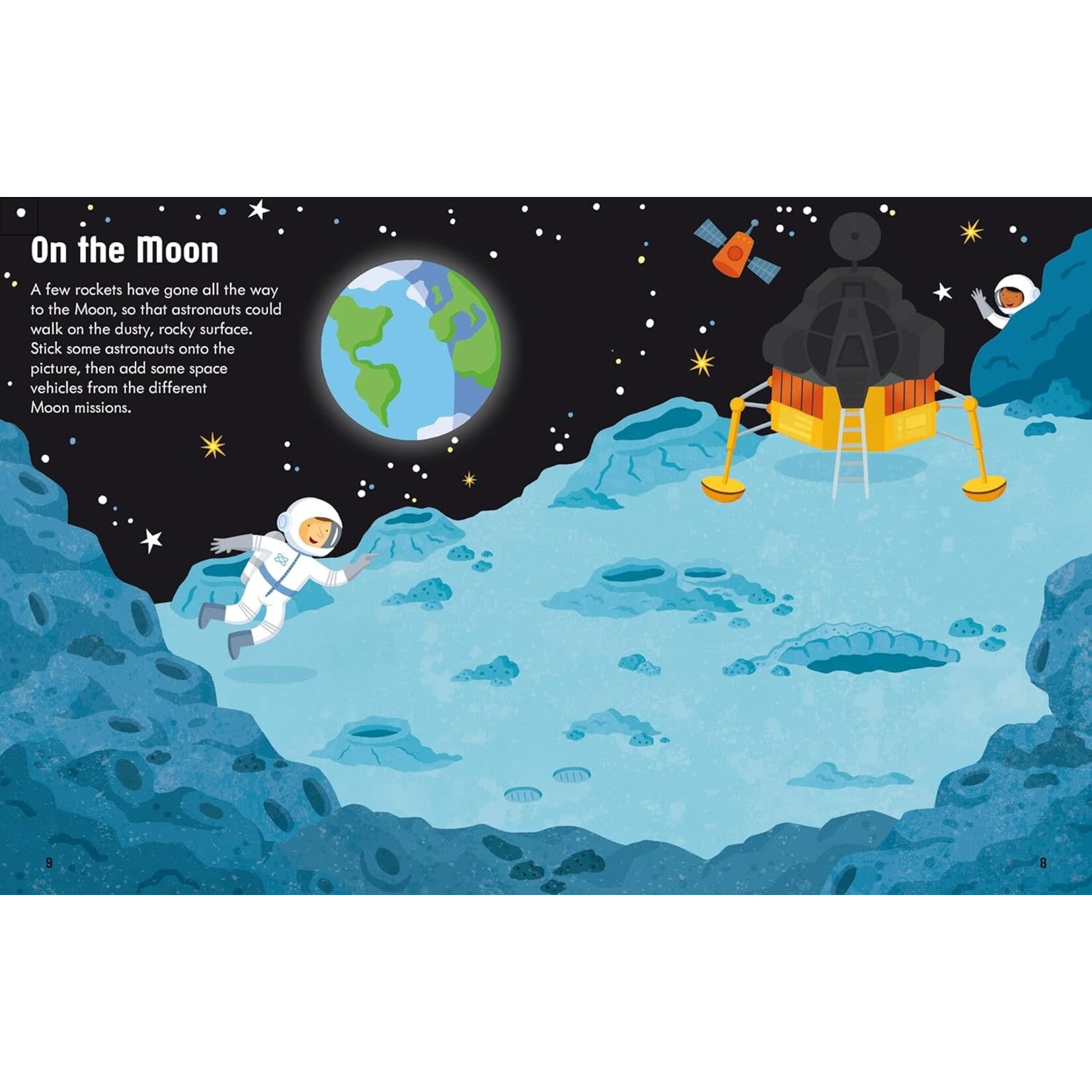 Usborne First Sticker Book - Space