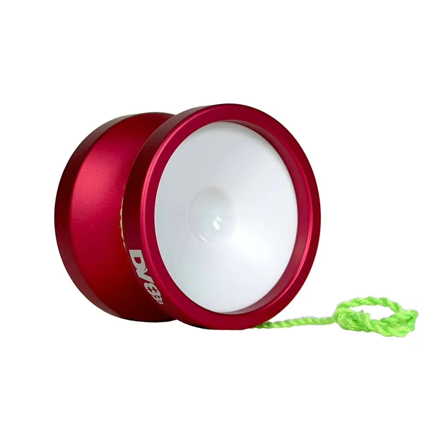 DV 888 Yoyo with Fingerspin Cap Red