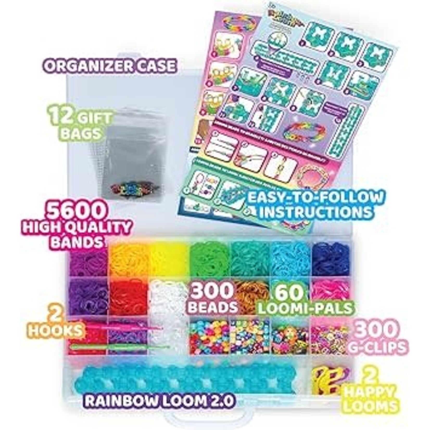 Rainbow Loom Rainbow Loom Loomi-Pal Mega Combo Set