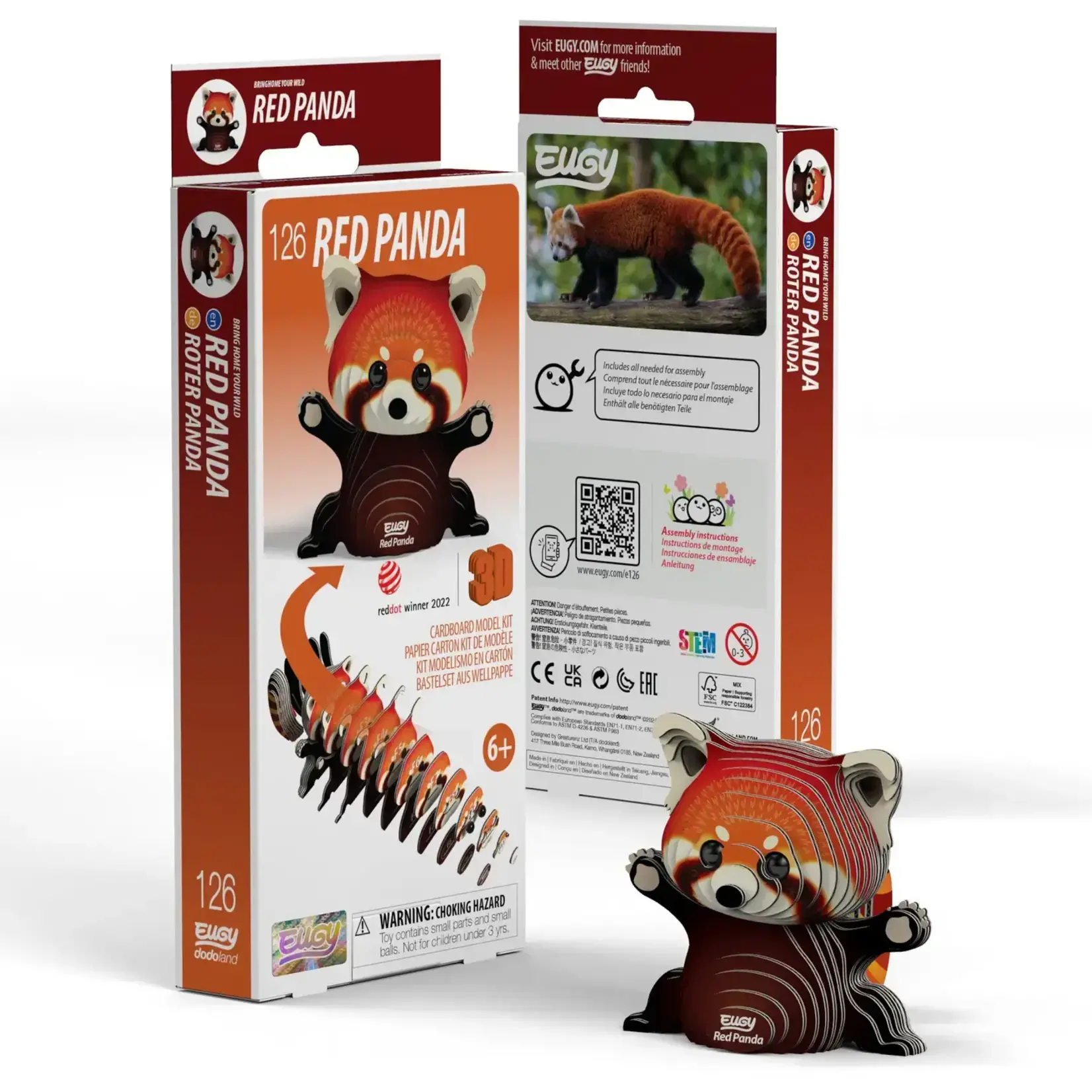 Safari Ltd Eugy - Red Panda 3D Puzzle