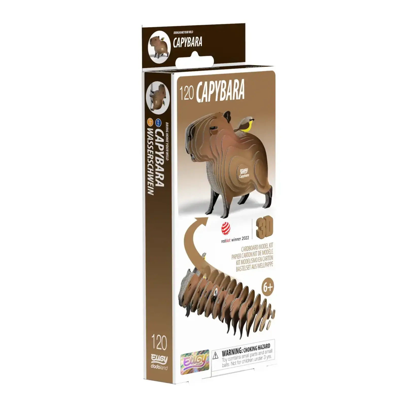Safari Ltd Eugy - Capybara 3D Puzzle