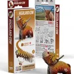 Safari Ltd Eugy - Highland Cow 3D Puzzle