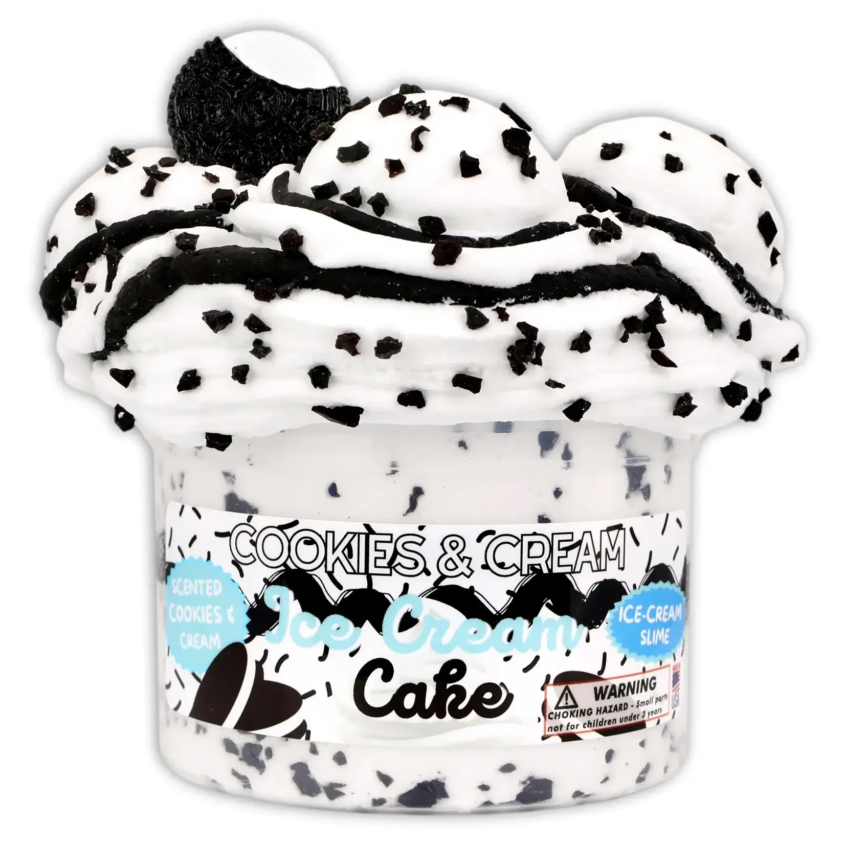 Dope Slimes Dope Slime - Cookies and Cream Ice Cream Cake