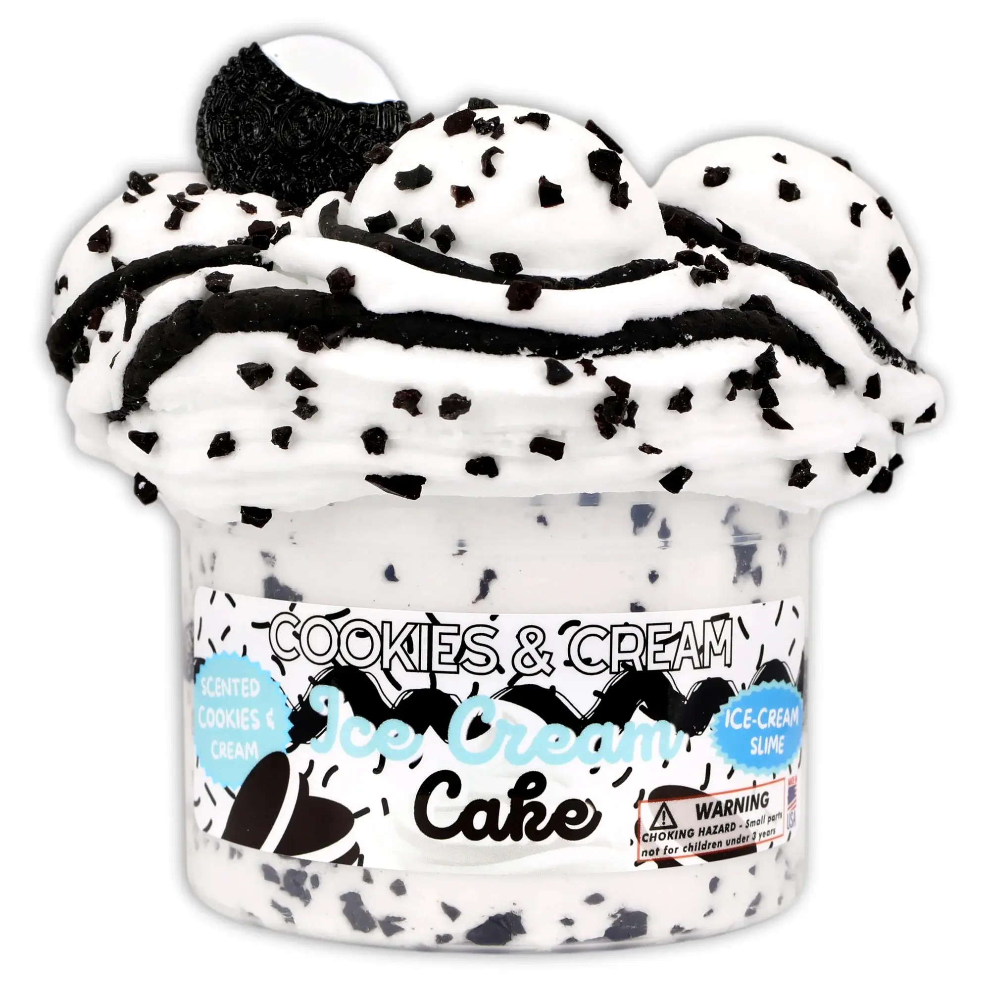 Dope Slime - Cookies and Cream Ice Cream Cake