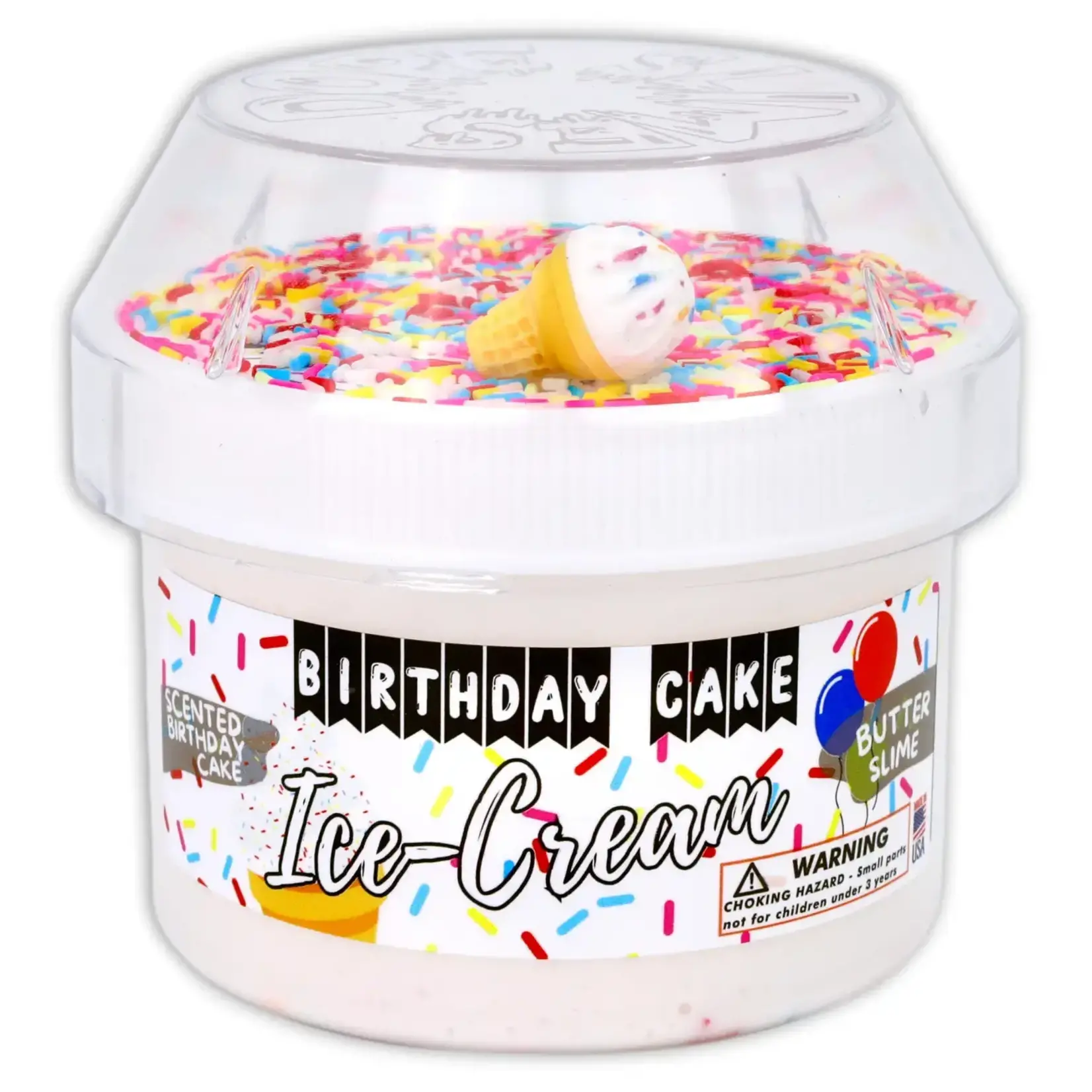 Dope Slimes Dope Slime - Birthday Cake Ice Cream