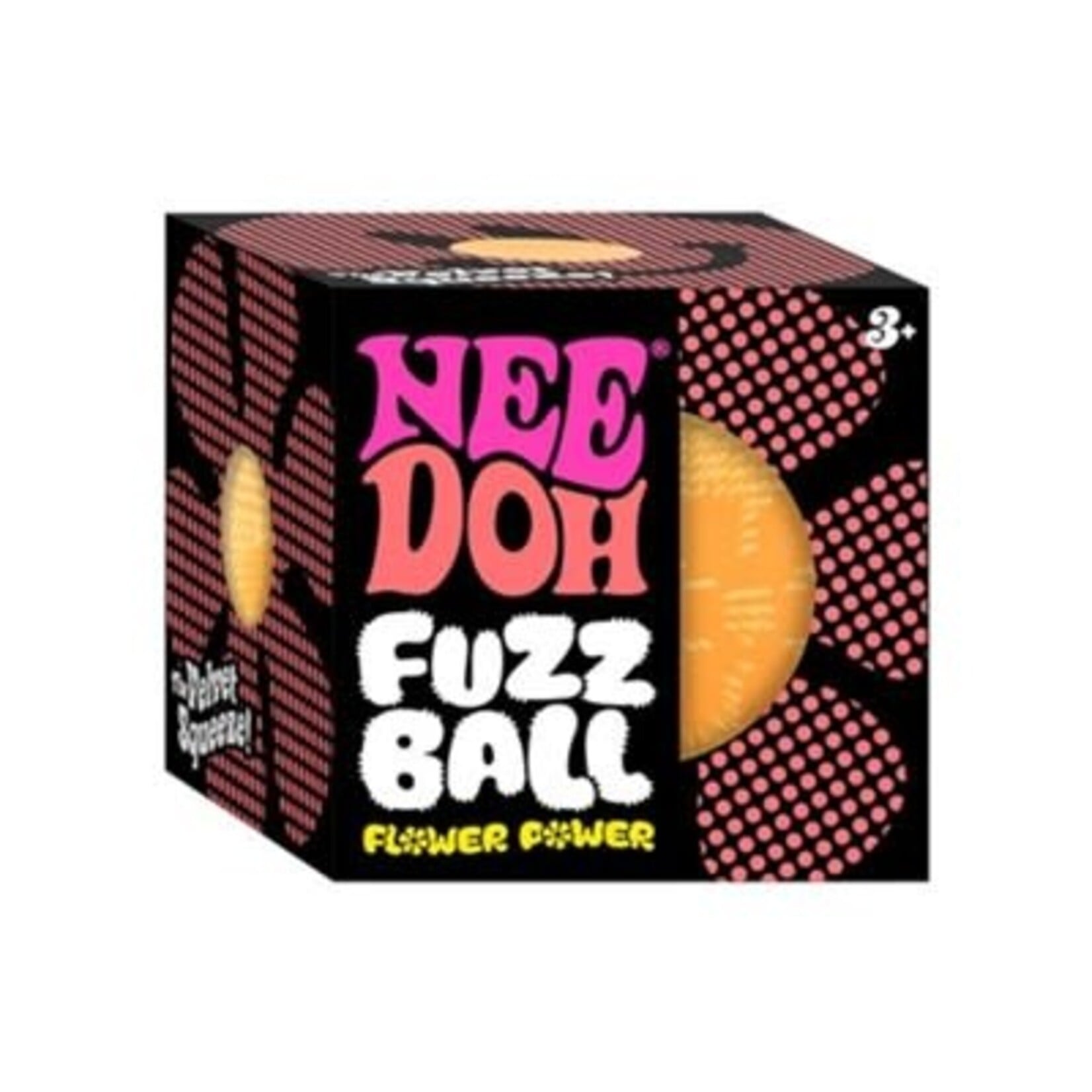 Schylling NeeDoh Fuzz Ball Flower Power