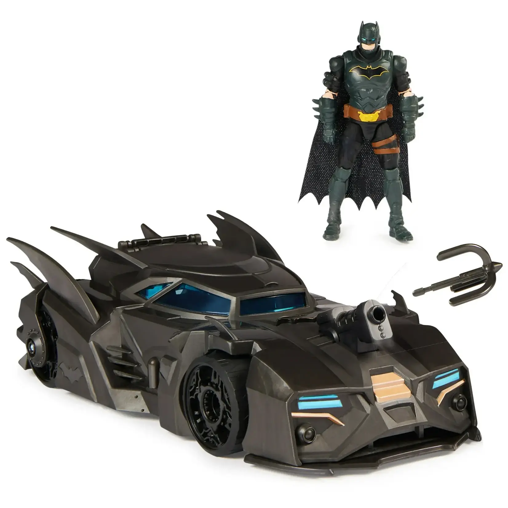 Spin Master Crusader Batmobile Playset w 4" Figure