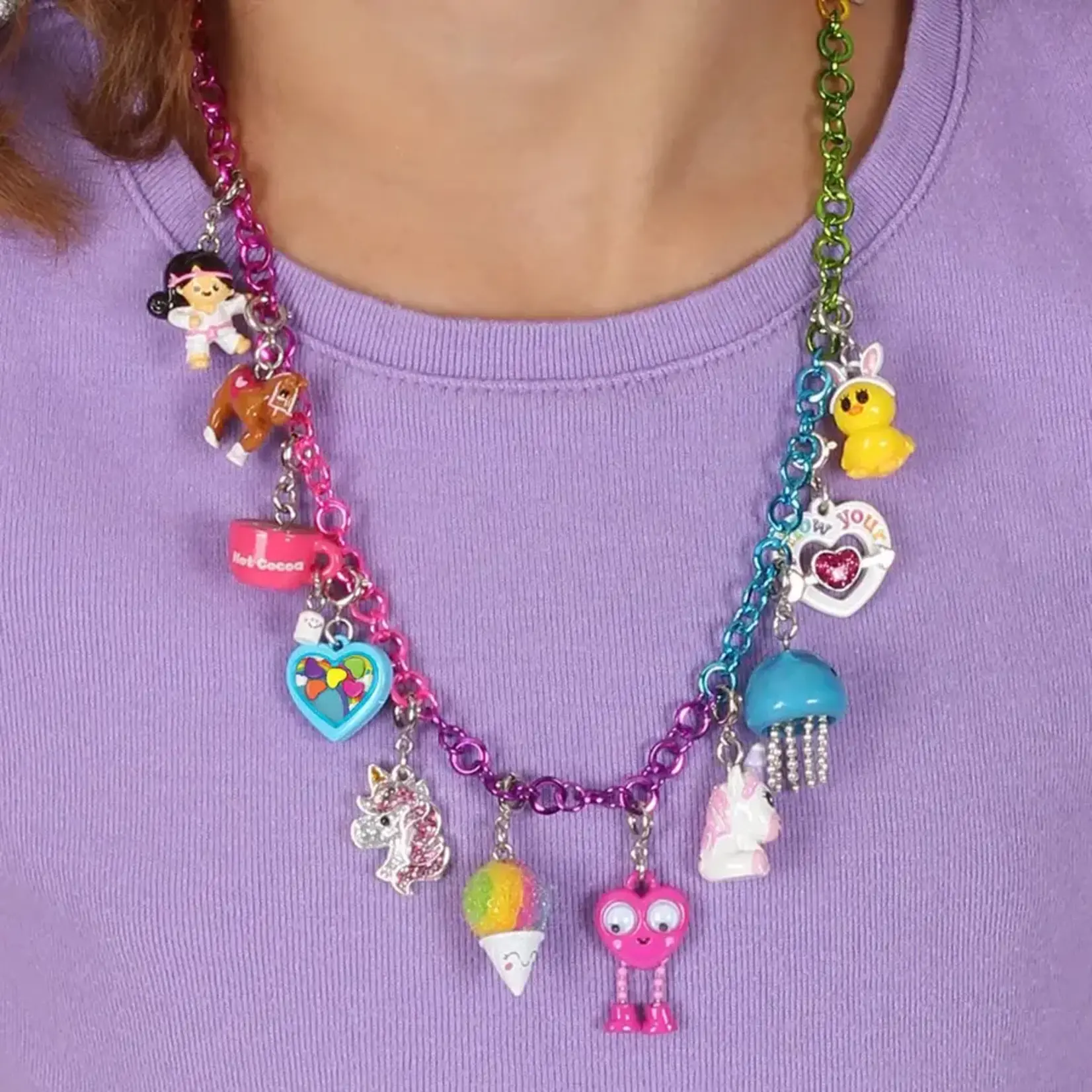CHARM IT! CHARM IT! Rainbow Chain Necklace