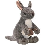 Wild Republic Cuddlekins Mini Kangaroo + Joey 8"