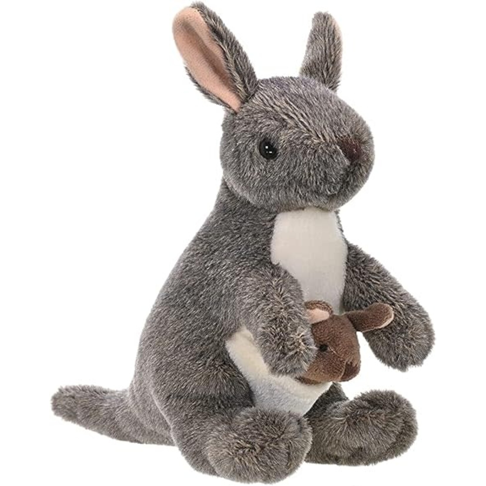Wild Republic Cuddlekins Mini Kangaroo + Joey 8"