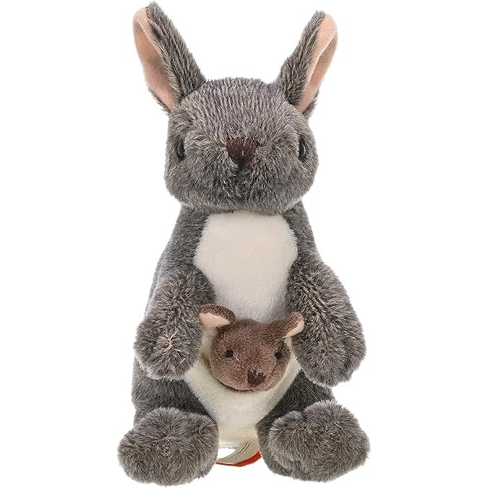 Wild Republic Cuddlekins Mini Kangaroo + Joey 8"