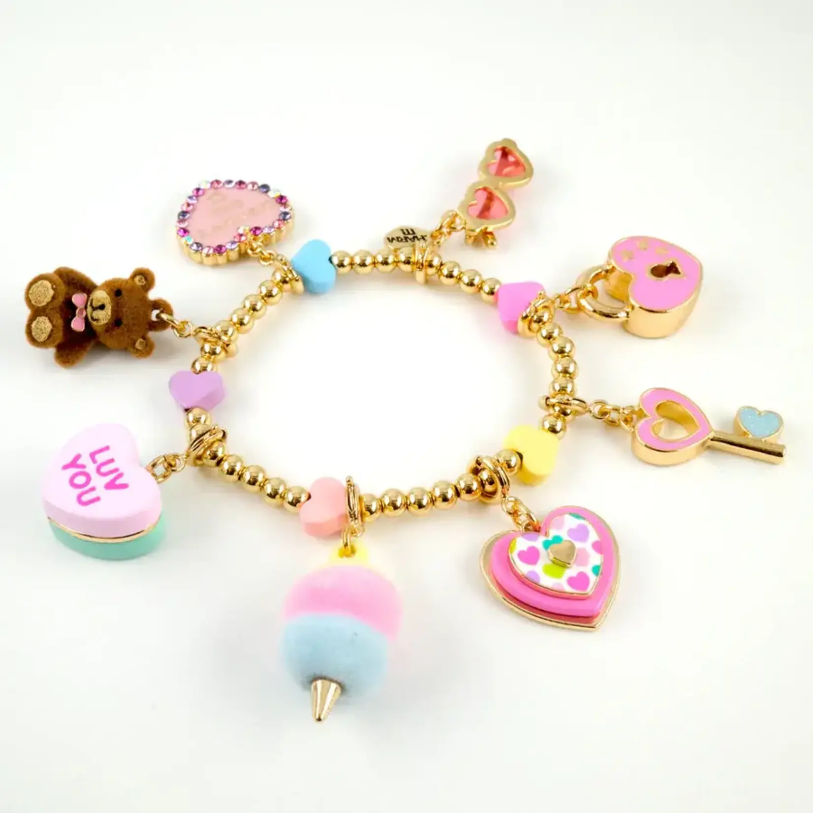 CHARM IT! Gold Cotton Candy Charm