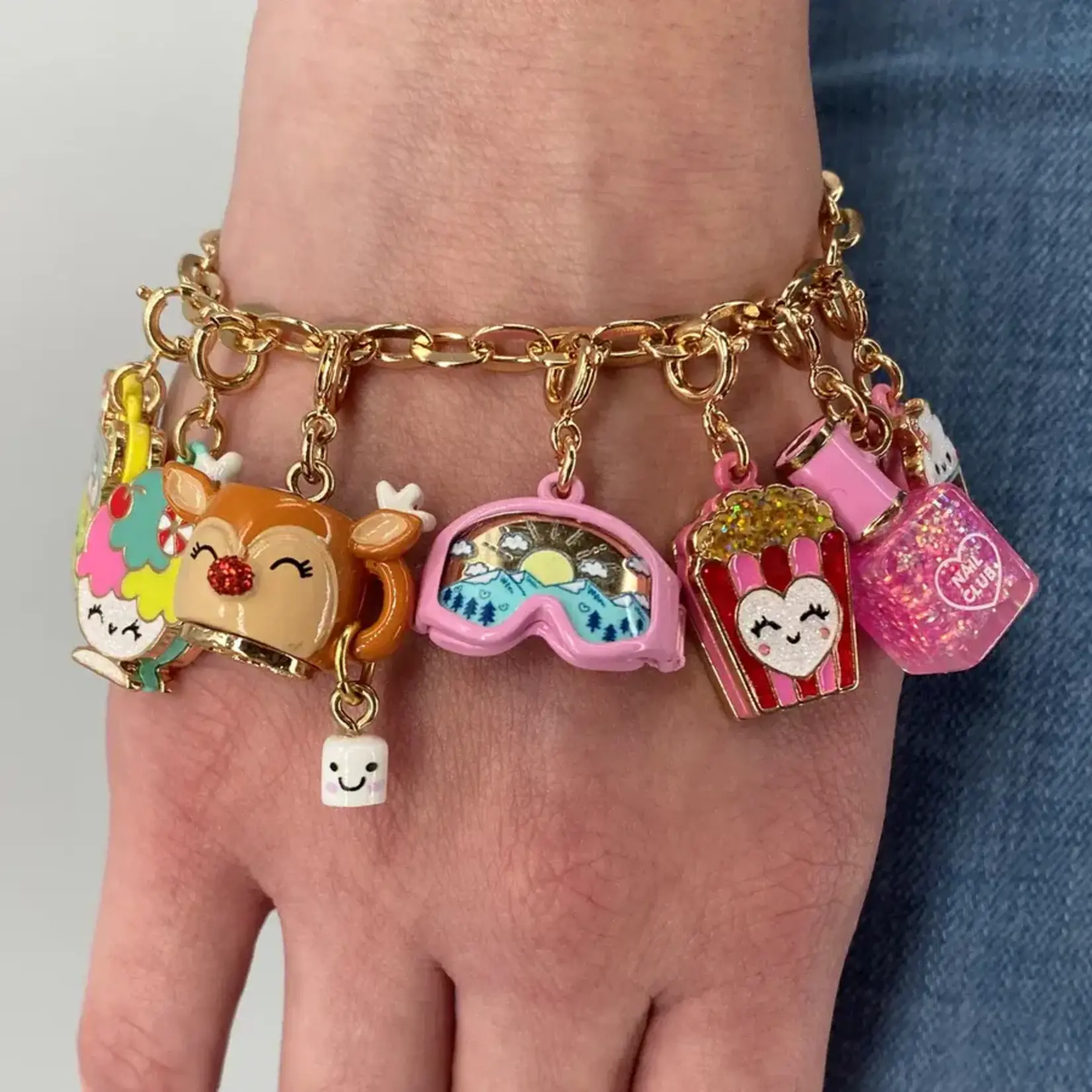 CHARM IT! Gold Glitter Nail Polish Charm