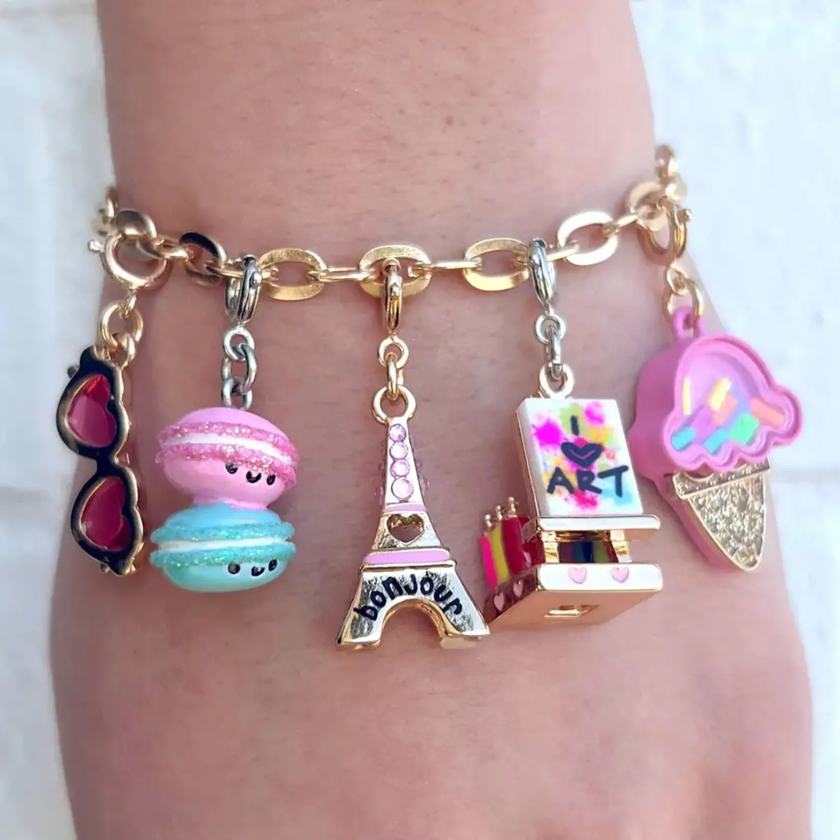 CHARM IT! CHARM IT! Gold Chain Bracelet