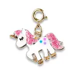 CHARM IT! Gold Glitter Unicorn Charm