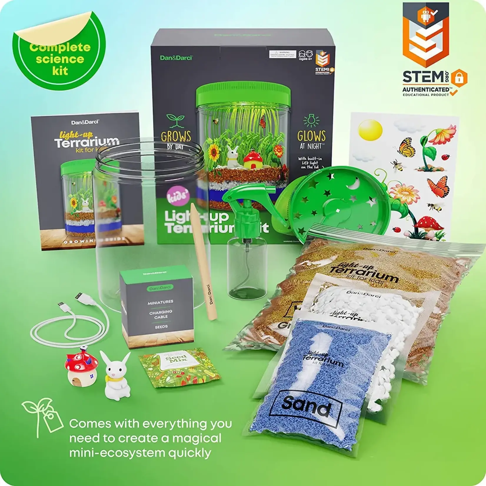 Dan & Darci Light Up Terrarium Kit