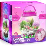 Dan & Darci Light Up Pretend Terrarium Kit - Pink Unicorn